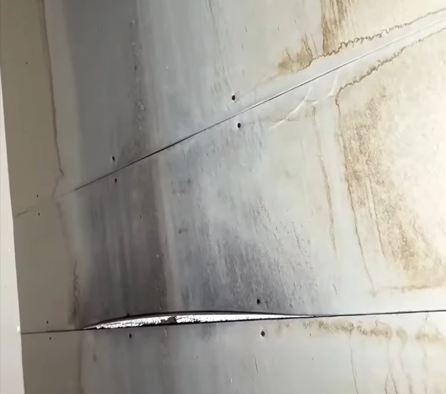 Water damage mold Gainesville home