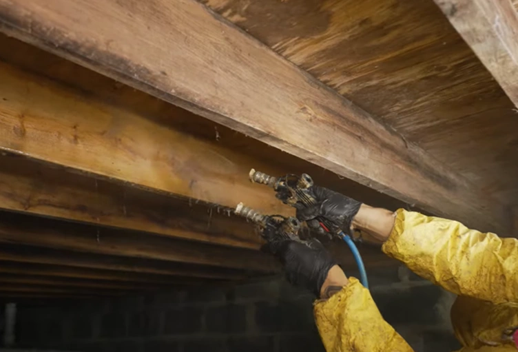 Crawl space mold treatment Gainesville