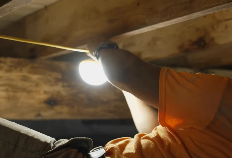 Crawl space inspection Gainesville