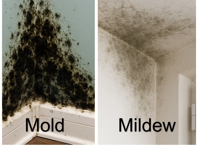 Mold vs mildew Gainesville home