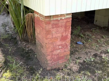 Crawl space mold in a historic home